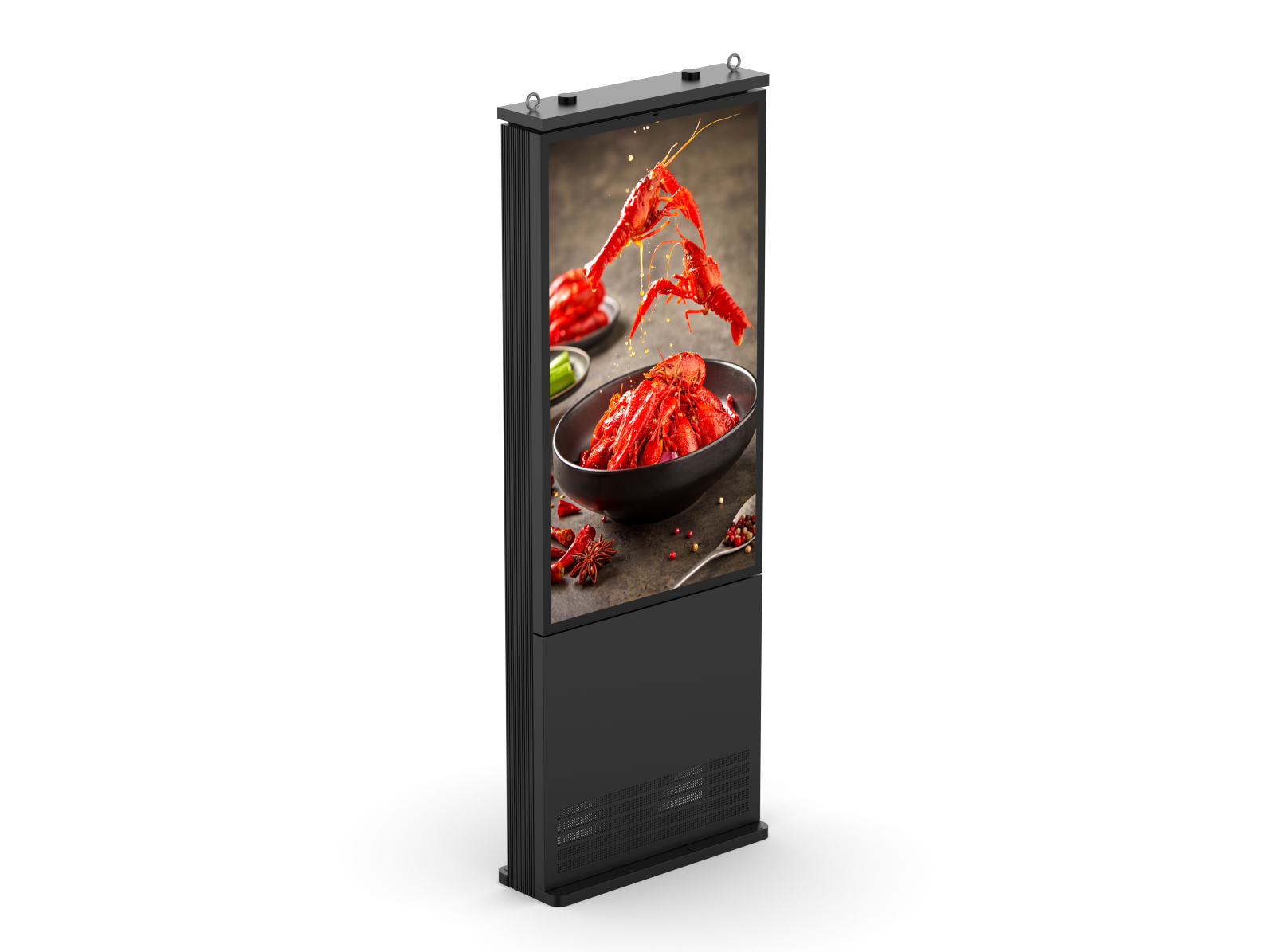 55UDS124S IP66 4K Aluminum Slim Ultra-bright outdoor kiosk